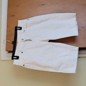 Lucky Brand white denim shorts